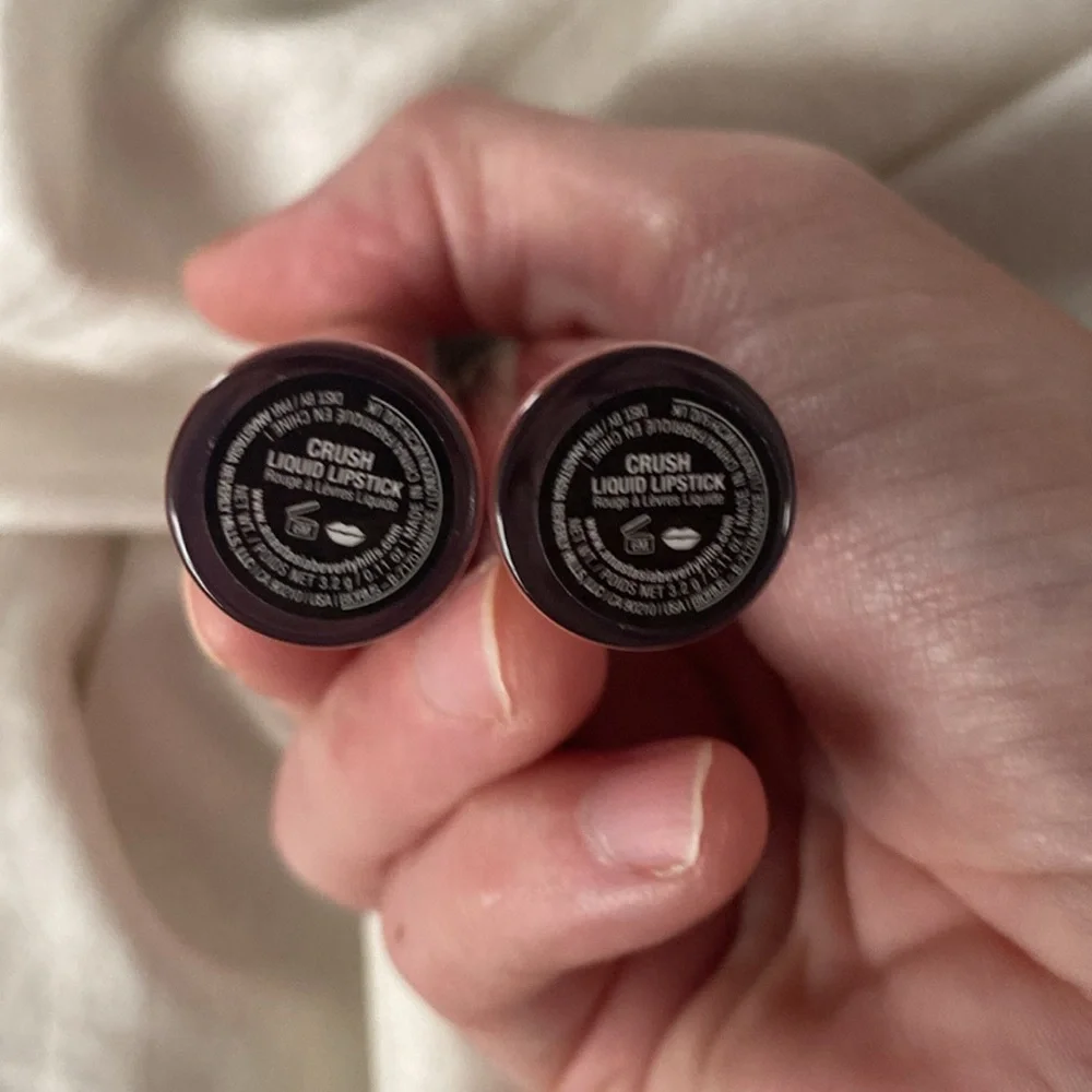 2-BNWT Anastasia Beverly Hills liquid lipstick shade Crush